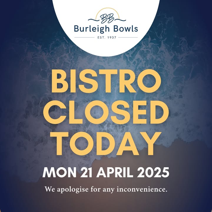 Featured image for “Dear all – our Bistro will be closed all day today (Mon 21st April). We apologise for any inconvenience.”