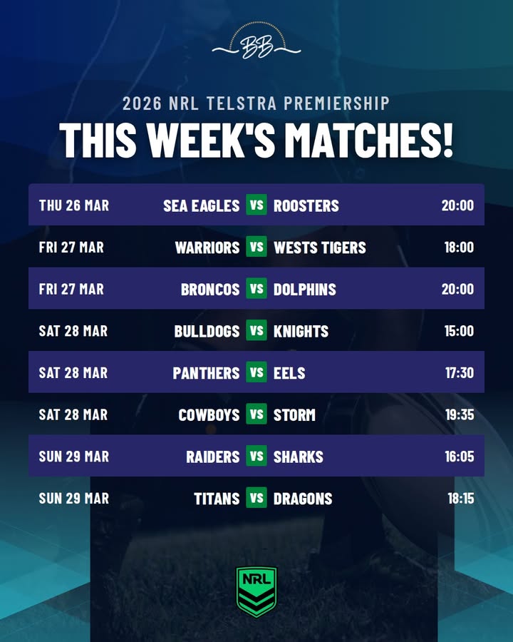 Featured image for “Watch the 2026 NRL Telstra Premiership Live at Burleigh Bowls”