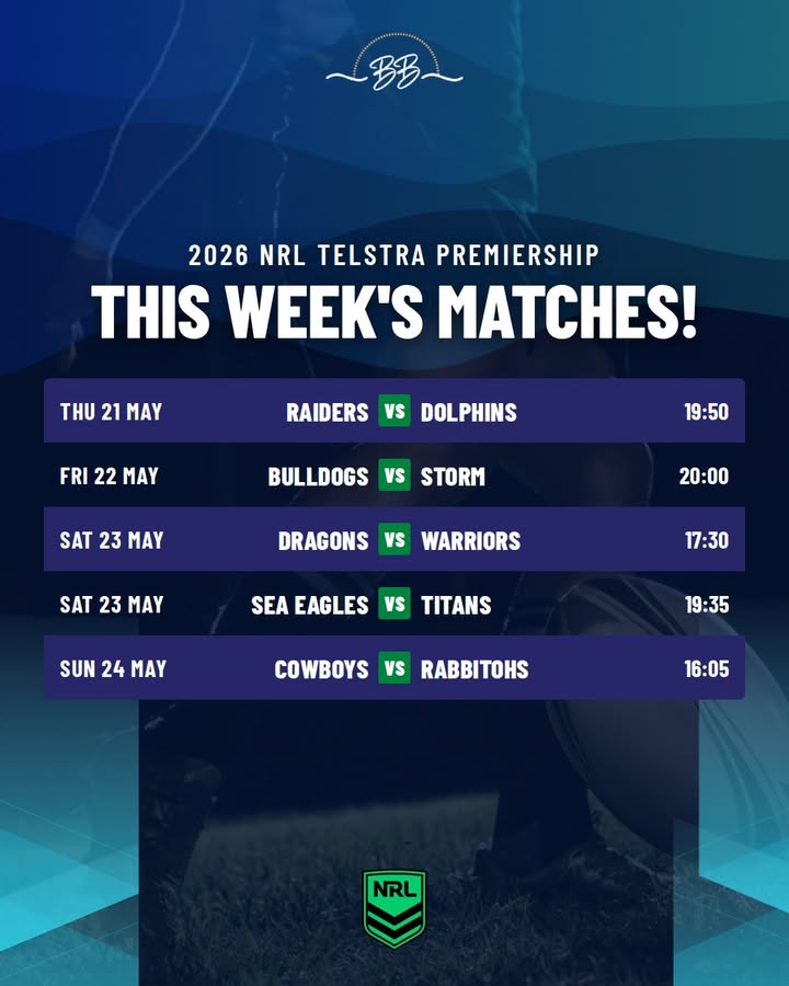 Featured image for “Watch the 2026 NRL Telstra Premiership at Burleigh Bowls”