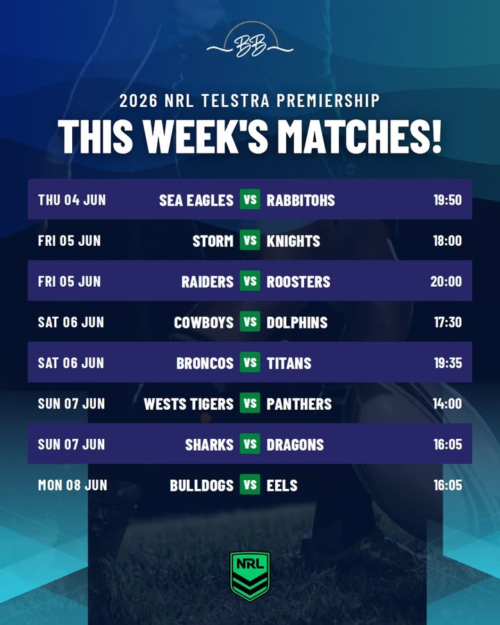 Featured image for “Watch the 2026 NRL Telstra Premiership at Burleigh Bowls”