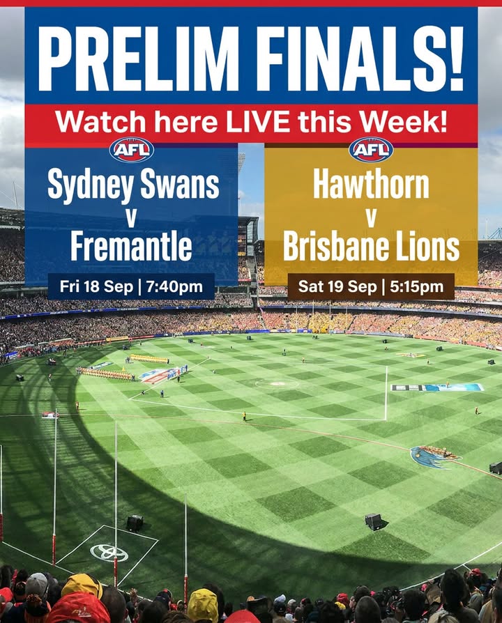 Featured image for “AFL Prelim Finals Live on the Big Screen at Burleigh Bowls”
