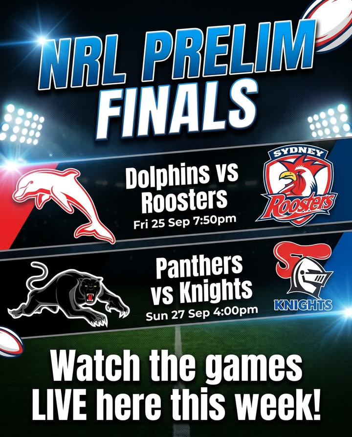Featured image for “NRL Prelim Finals Live at Burleigh Bowls This Week”